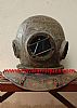 Antique brasilian shallow water helmet