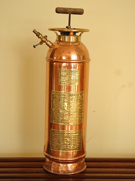 Cooper ship fire extinguisher