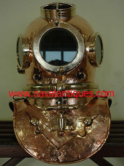 Casco de buzo clasico / Scaphandre Rene Piel