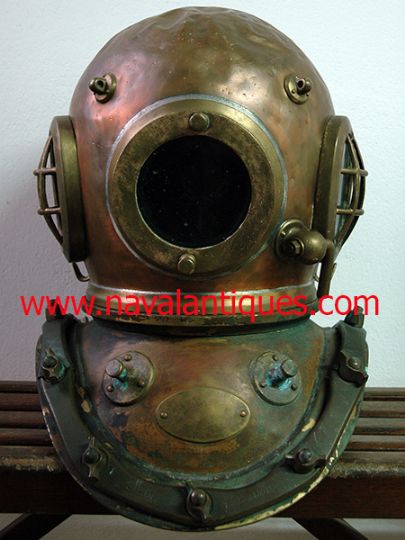 Original Siebe Gorman diving helmet