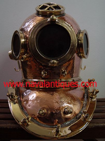 Casco de buzo clasico Español