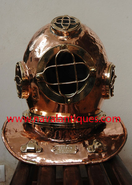 Person diving helmet