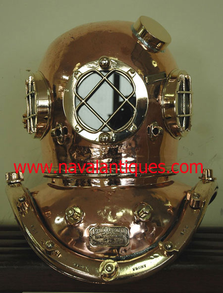 Escafandra Comercial A.Schrader´S Son INC  / Schrader Diving Helmet